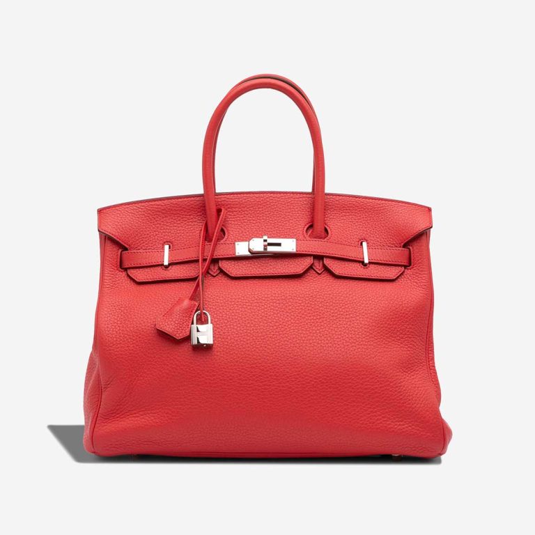 Hermès Birkin 35 Togo Bougainvillier Front | Sell your designer bag
