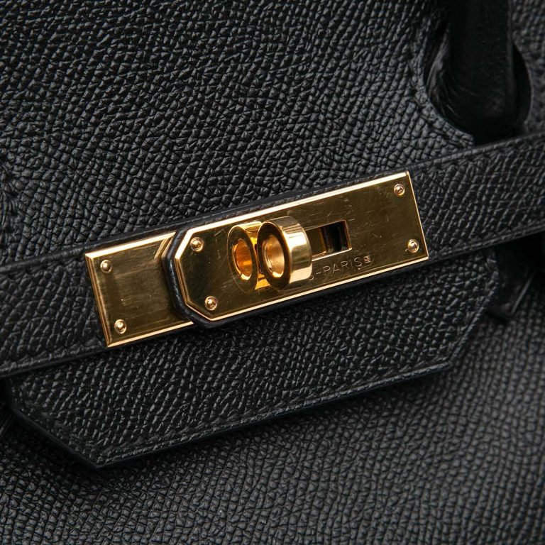 Hermès Birkin 35 Epsom Black Closing System | Sell your designer bag