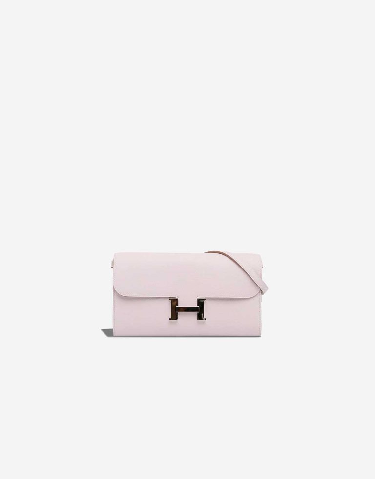 Hermès Constance To Go Evercolor Mauve Pâle Front | Sell your designer bag