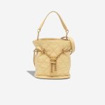 Chanel Bucket Bag Small Lamb Light Yellow Front | Sell your designer bag
