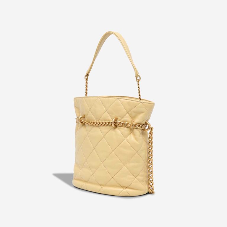 Chanel Bucket Bag Small Lamb Light Yellow | Sell your designer bag