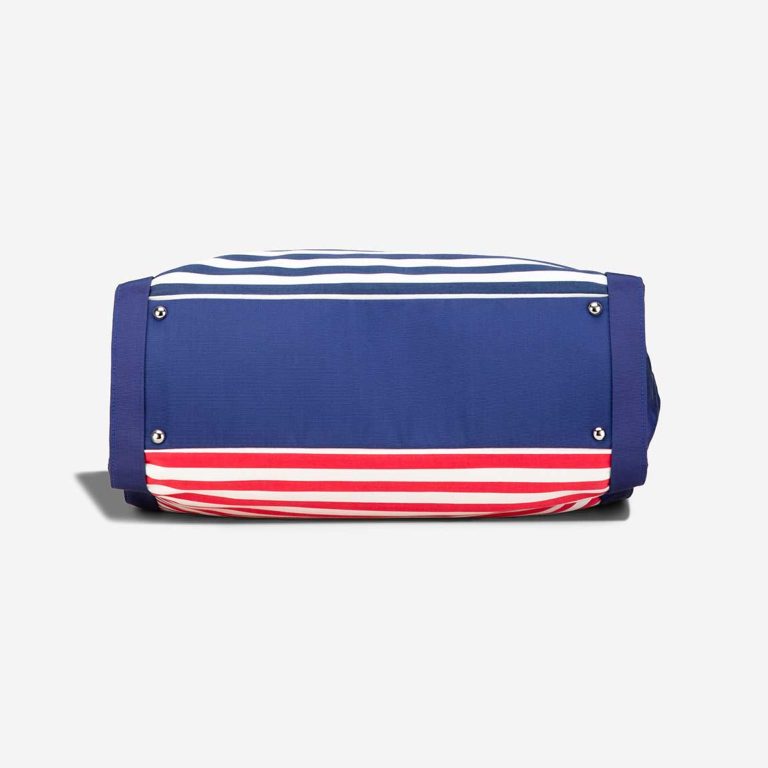 Chanel Shopper Canvas Blue / White / Red | Sell your designer bag