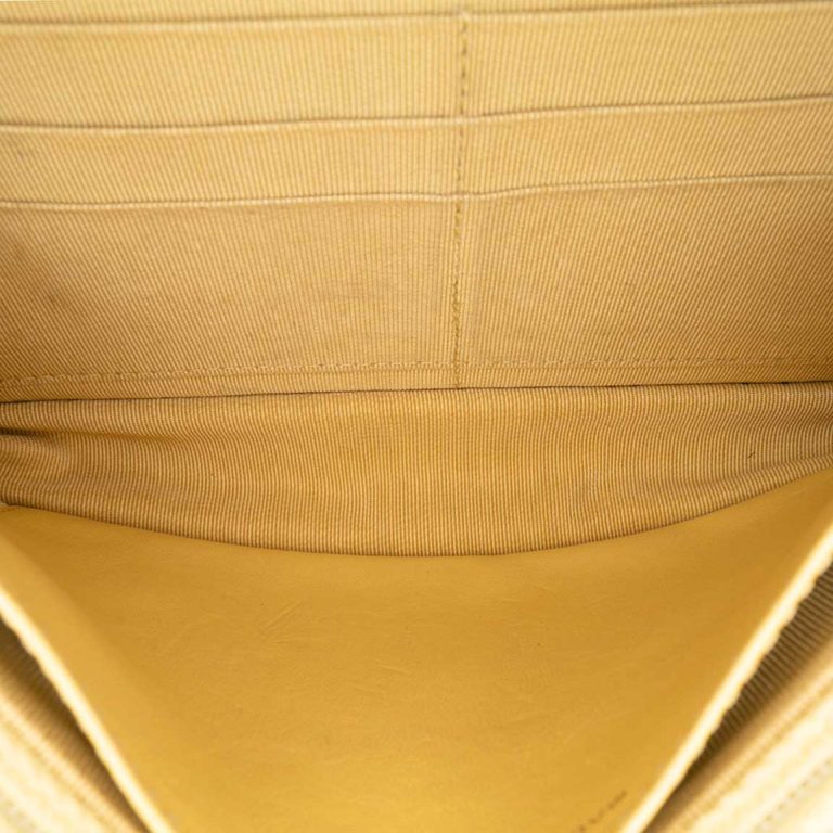 Chanel Timeless Wallet Caviar Yellow Inside | Sell your designer bag