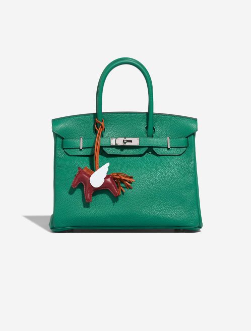 Hermès Rodeo Pegasus PM Milo Burgundy / Cornaline / Bleu Brume Closing System | Sell your designer bag