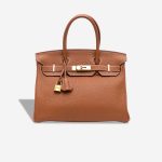Hermès Birkin 30 Togo Gold Front | Sell your designer bag