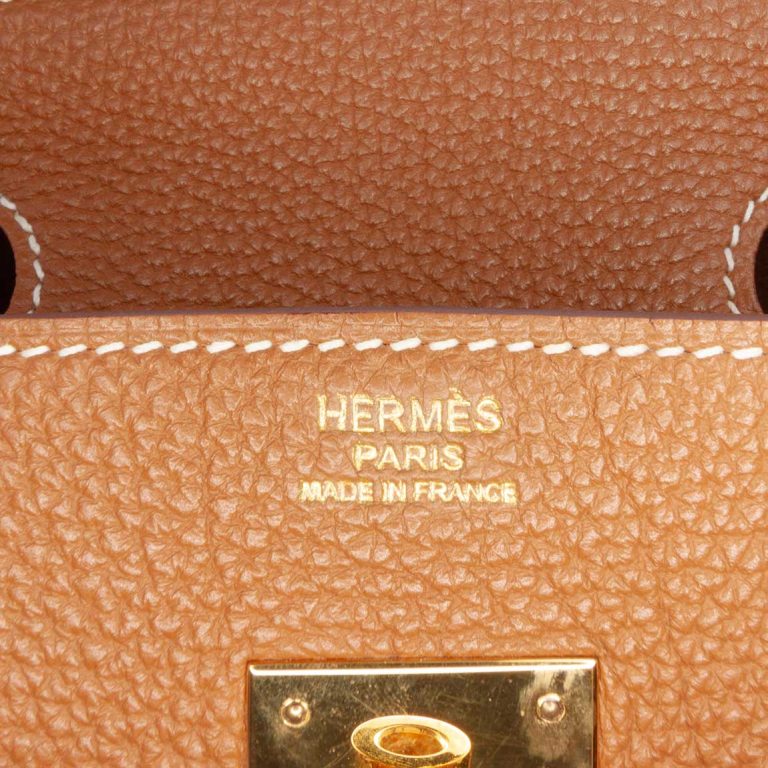 Hermès Birkin 30 Togo Gold Back | Sell your designer bag