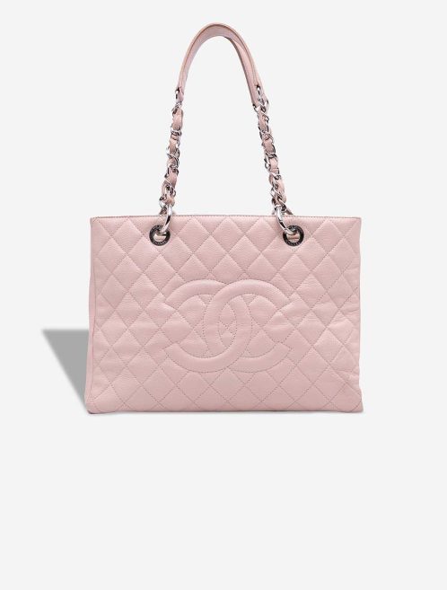 Chanel Shopping Tote GST Caviar Light Pink Front | Sell your designer bag