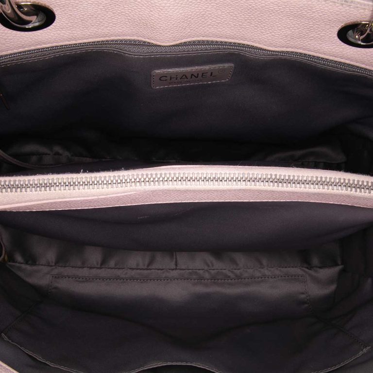 Chanel Shopping Tote GST Caviar Light Pink Inside | Sell your designer bag