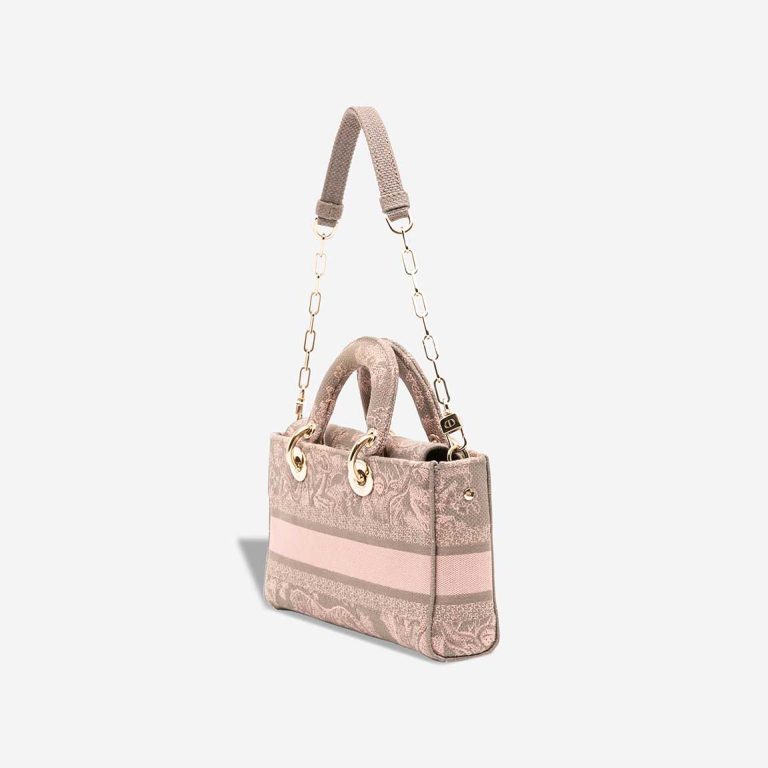 Dior Lady D-Joy Medium Canvas Rose | Sell your designer bag