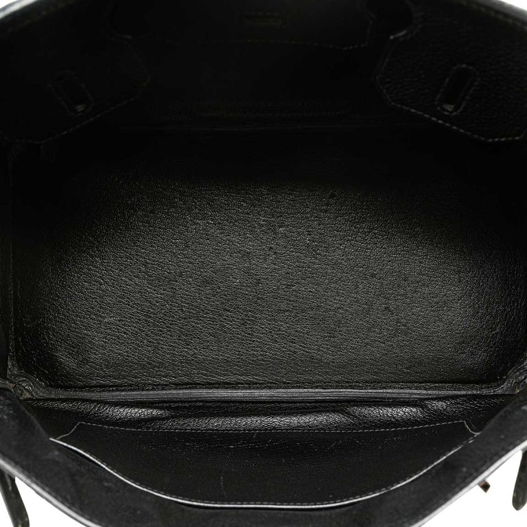 Hermès Birkin 30 Clémence Black Inside | Sell your designer bag