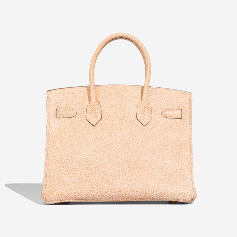 Hermès Birkin 30 Buffalo Dalmatian Orange H / White | Sell your designer bag