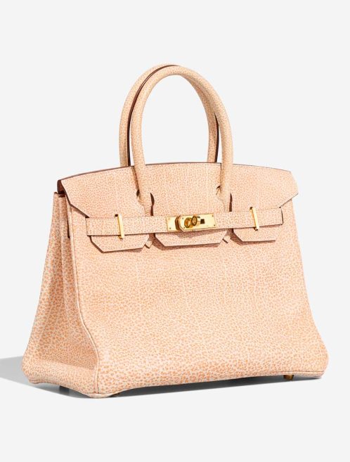 Hermès Birkin 30 Buffalo Dalmatian Orange H / White | Sell your designer bag