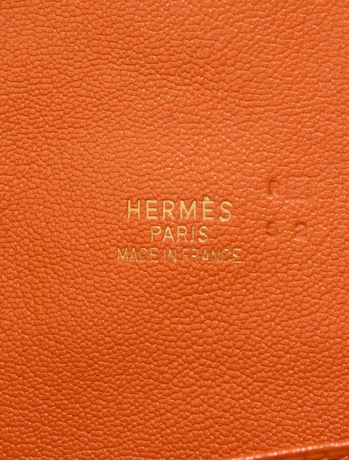 Hermès Birkin 30 Buffalo Dalmatian Orange H / White Logo | Sell your designer bag