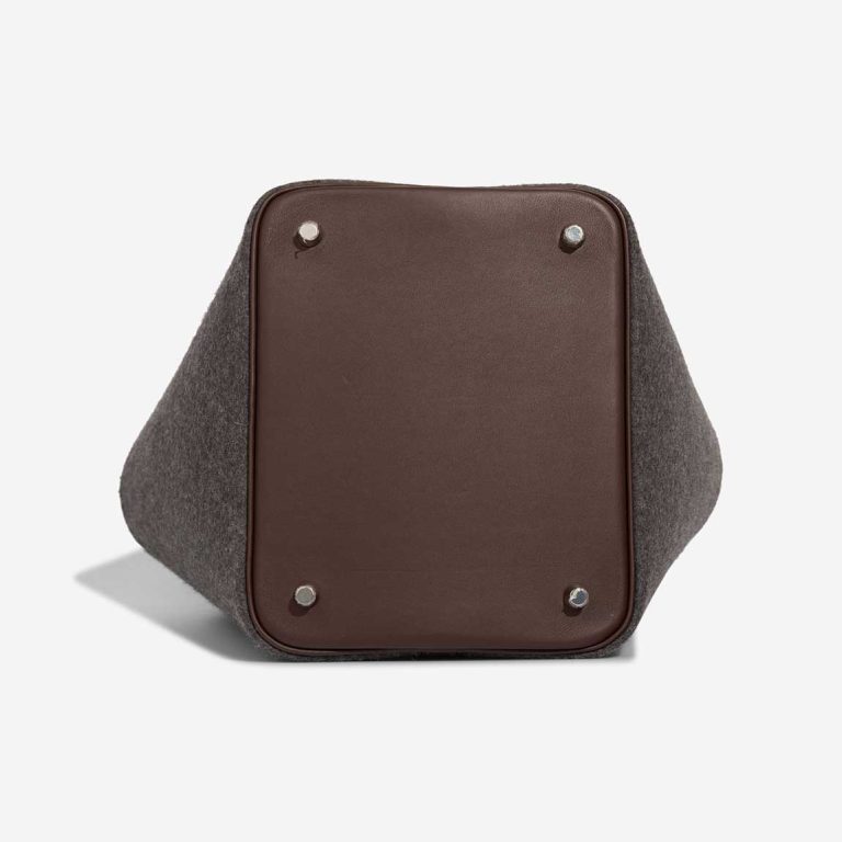 Hermès Picotin 22 Felt Grey / Rouge Sellier | Sell your designer bag