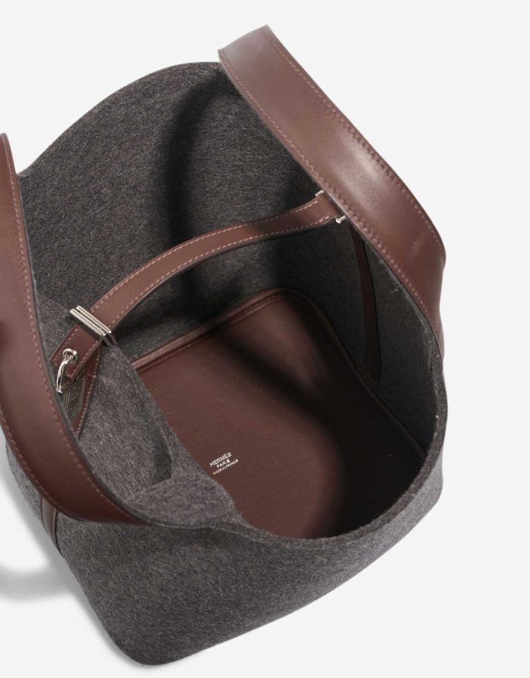 Hermès Picotin 22 Felt Grey / Rouge Sellier Inside | Sell your designer bag