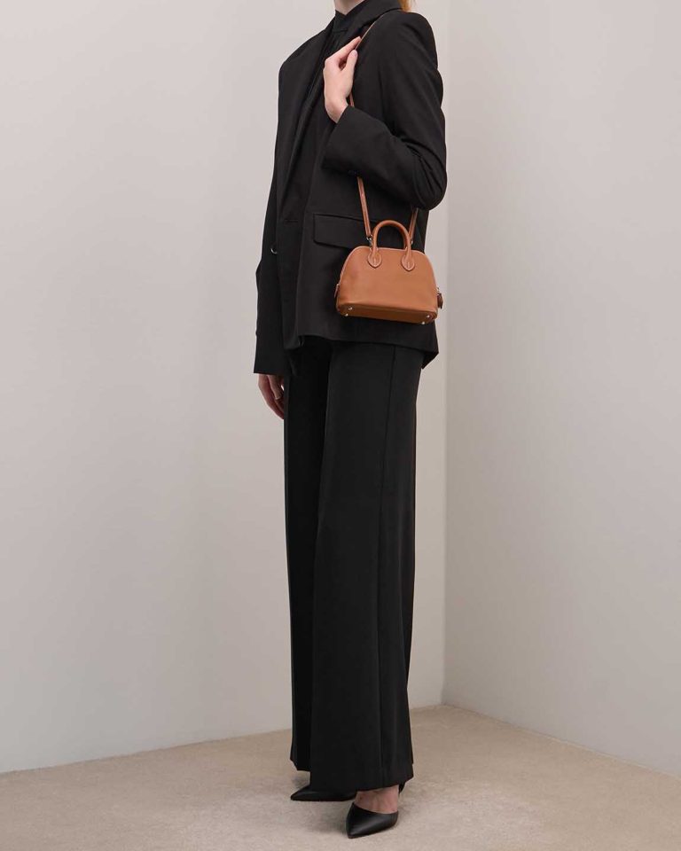 Hermès Bolide Mini Evercolor Gold Front | Sell your designer bag