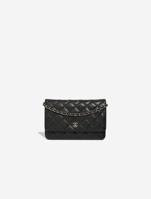 Chanel Wallet On Chain Caviar Black Front | Sell your designer bag