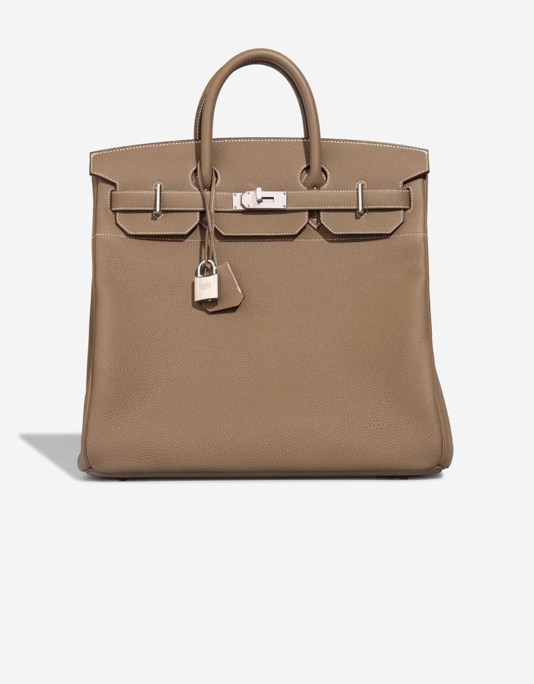 Hermès Haut à Courroies 40 Togo Étoupe Front | Sell your designer bag