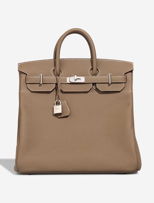 Hermès Haut à Courroies 40 Togo Étoupe Front | Sell your designer bag