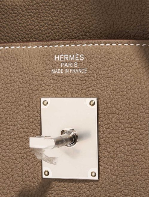 Hermès Haut à Courroies 40 Togo Étoupe Logo | Sell your designer bag