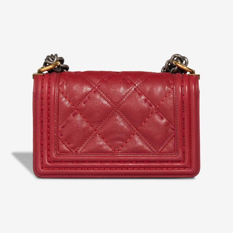 Chanel Boy Small Calf Red | Sell your designer bag