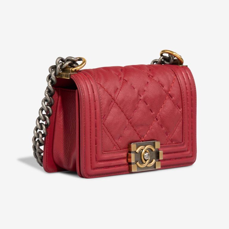 Chanel Boy Small Calf Red | Sell your designer bag