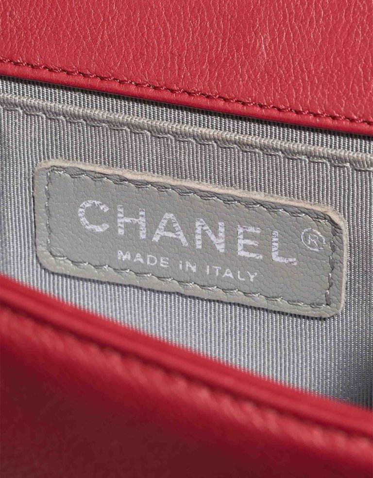 Chanel Boy Small Calf Red Logo | Sell your designer bag