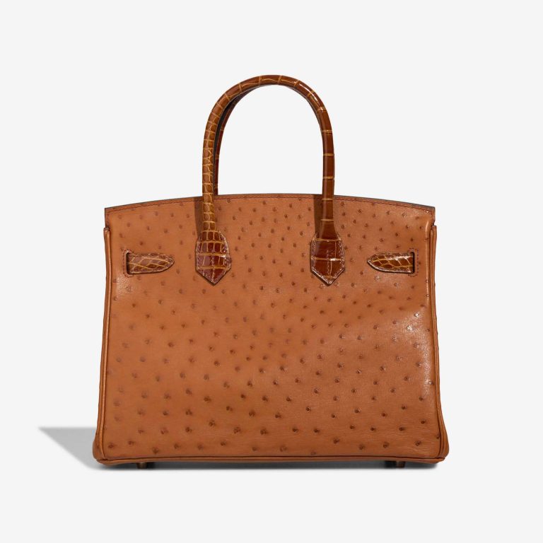 Hermès Birkin 30 Ostrich / Niloticus Crocodile Cognac / Miel | Sell your designer bag