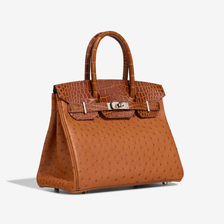 Hermès Birkin 30 Ostrich / Niloticus Crocodile Cognac / Miel | Sell your designer bag