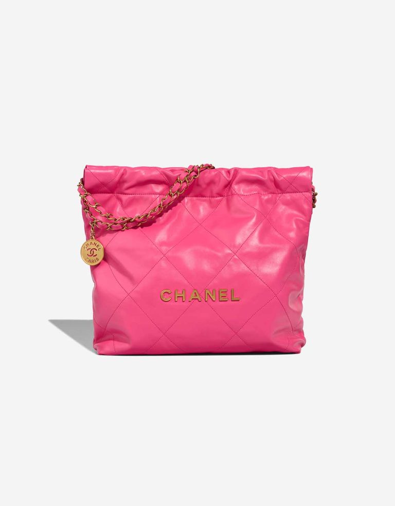 Chanel 22 Medium Hot Pink Front | Sell your designer bag