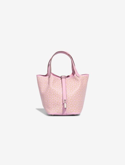 Hermès Lucky Daisy Picotin 18 Swift Mauve Sylvestre Front | Sell your designer bag