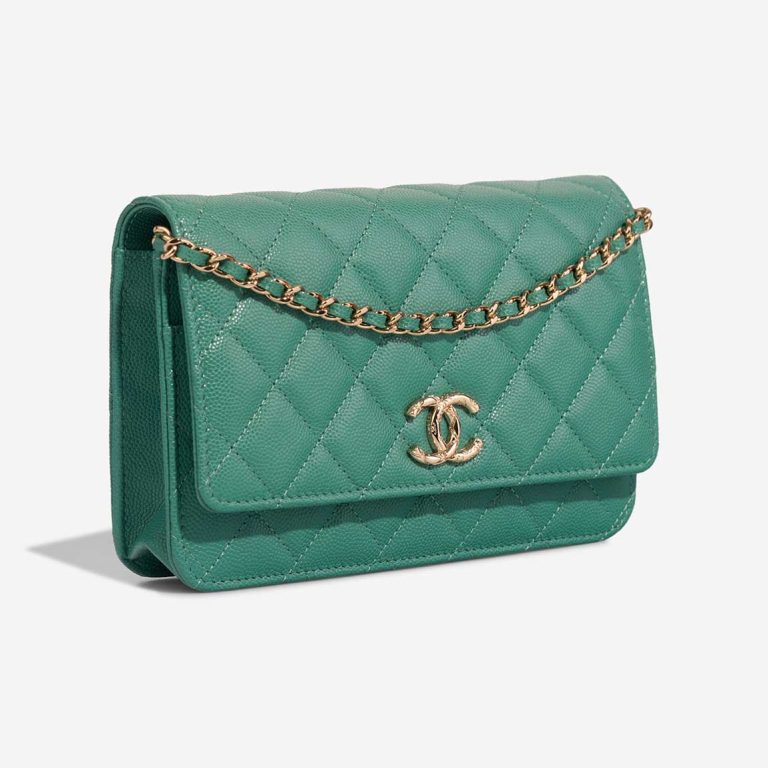 Chanel Wallet On Chain Wallet On Chain Caviar Water Green | Sell your designer bag