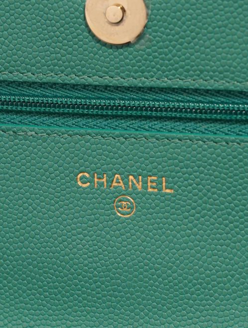 Chanel Wallet On Chain Wallet On Chain Caviar Water Green Logo | Sell your designer bag