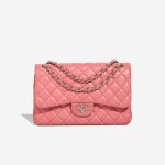 Chanel Timeless Jumbo Lamb Pink Front | Sell your designer bag