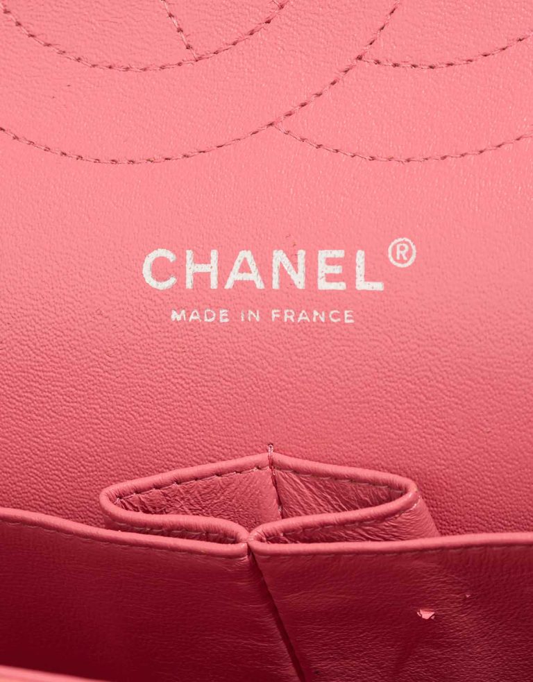 Chanel Timeless Jumbo Lamb Pink Logo | Sell your designer bag