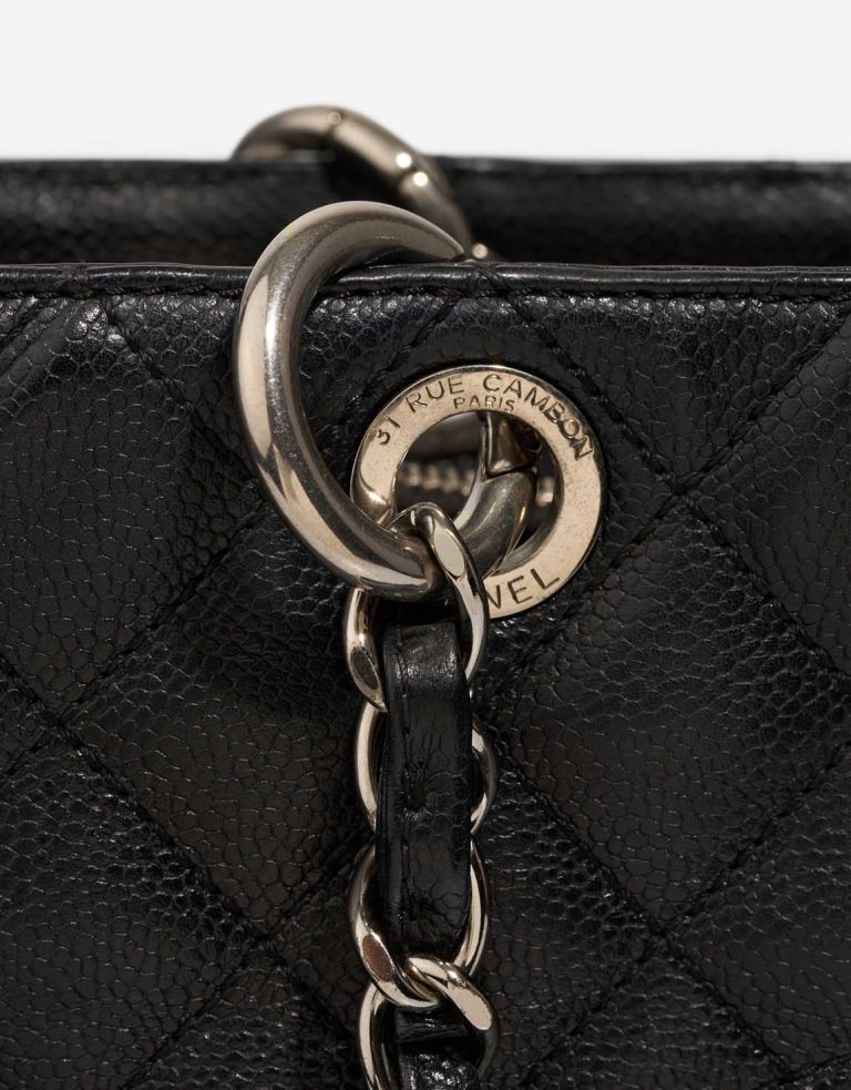Chanel Shopping Tote GST Caviar Black Signs of wear | Sell your designer bag