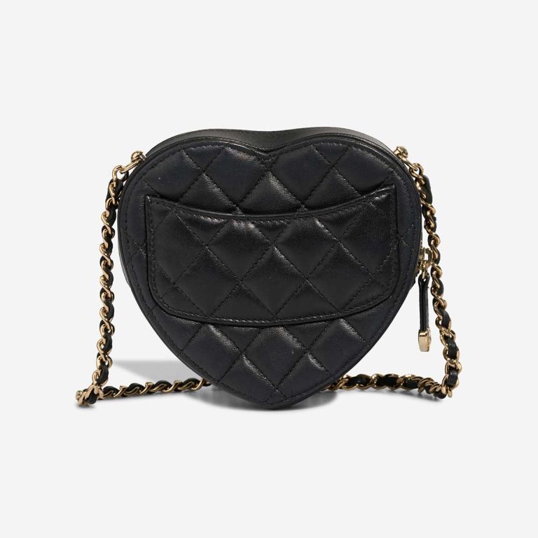 Chanel Timeless Heart Small Lamb Black | Sell your designer bag