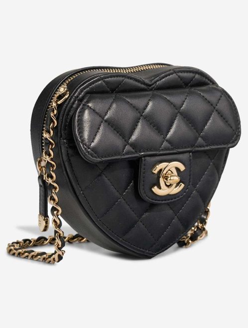 Chanel Timeless Heart Small Lamb Black | Sell your designer bag