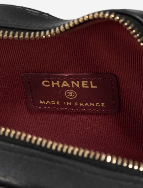Chanel Timeless Heart Small Lamb Black Logo | Sell your designer bag