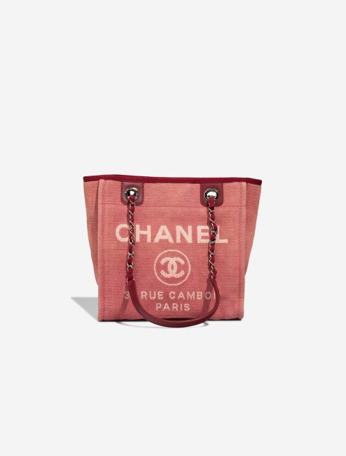 Chanel Deauville Mini Canvas Dusty Rose Front | Sell your designer bag