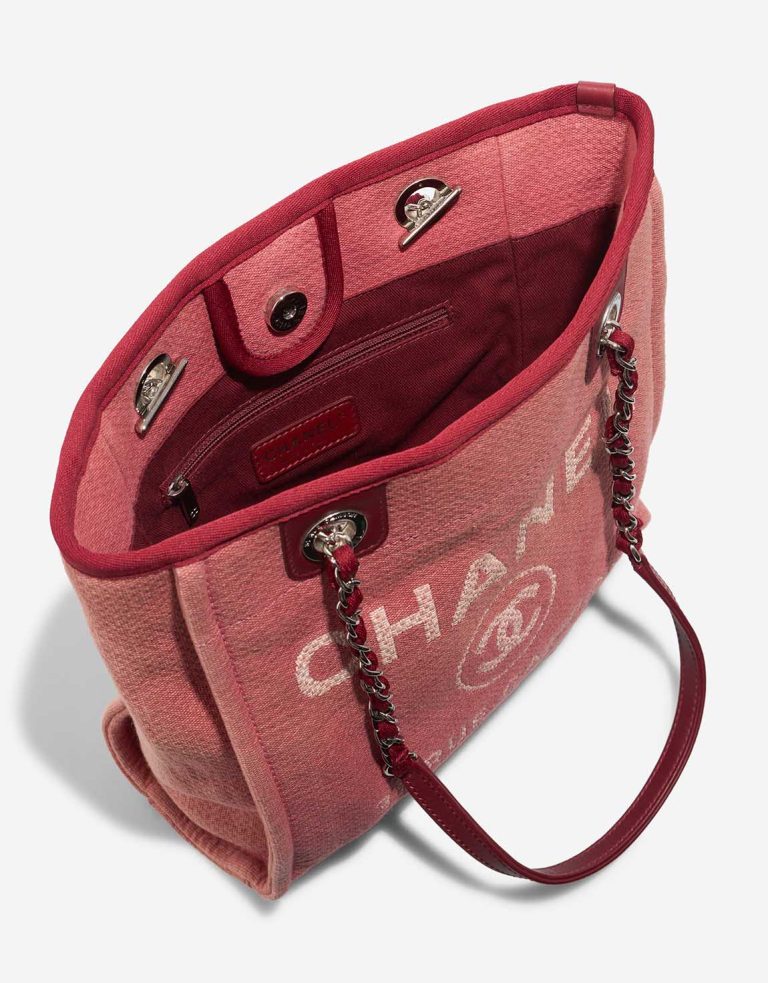 Chanel Deauville Mini Canvas Dusty Rose Inside | Sell your designer bag