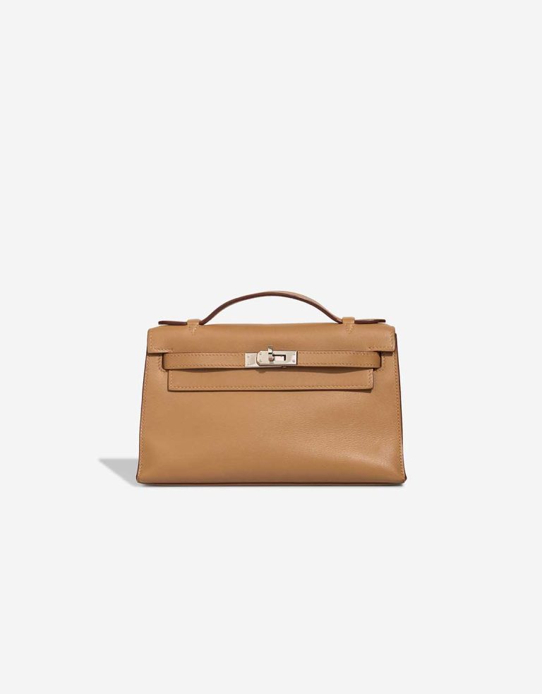 Hermès Kelly Pochette Swift Biscuit Front | Sell your designer bag