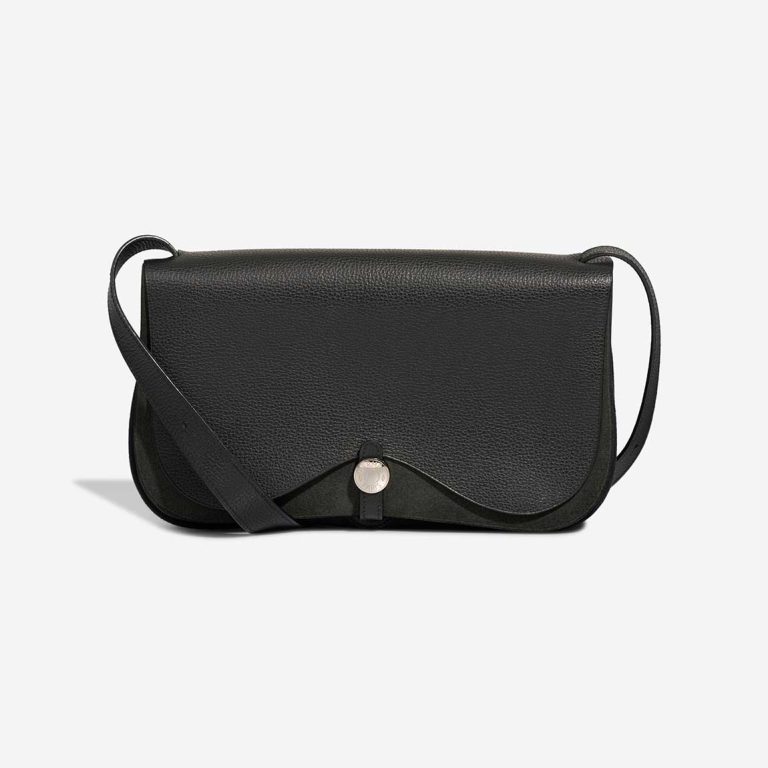 Hermès Colorado Clémence / Canvas Black Front | Sell your designer bag