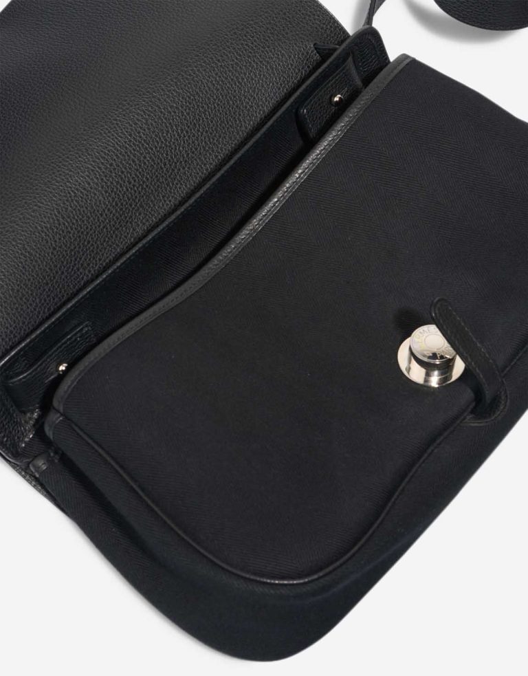 Hermès Colorado Clémence / Canvas Black Signs of wear | Sell your designer bag