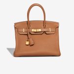 Hermès Birkin 30 Togo Gold Front | Sell your designer bag