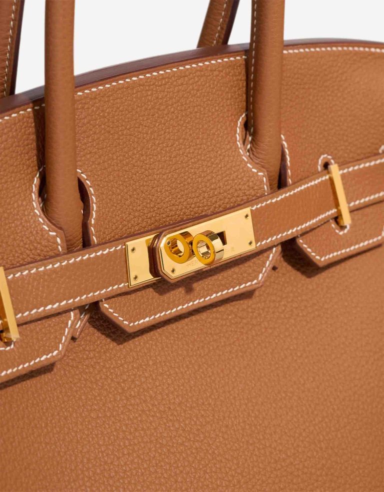 Hermès Birkin 30 Togo Gold Closing System | Sell your designer bag