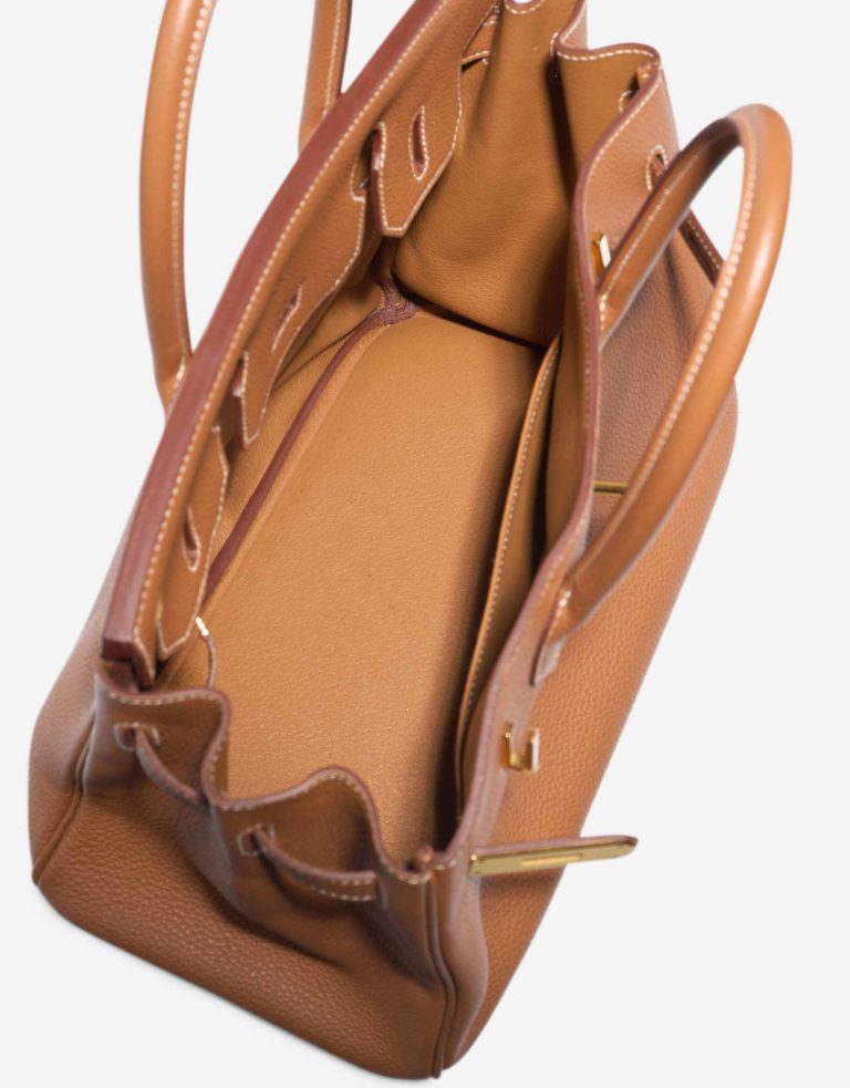 Hermès Birkin 30 Togo Gold Inside | Sell your designer bag