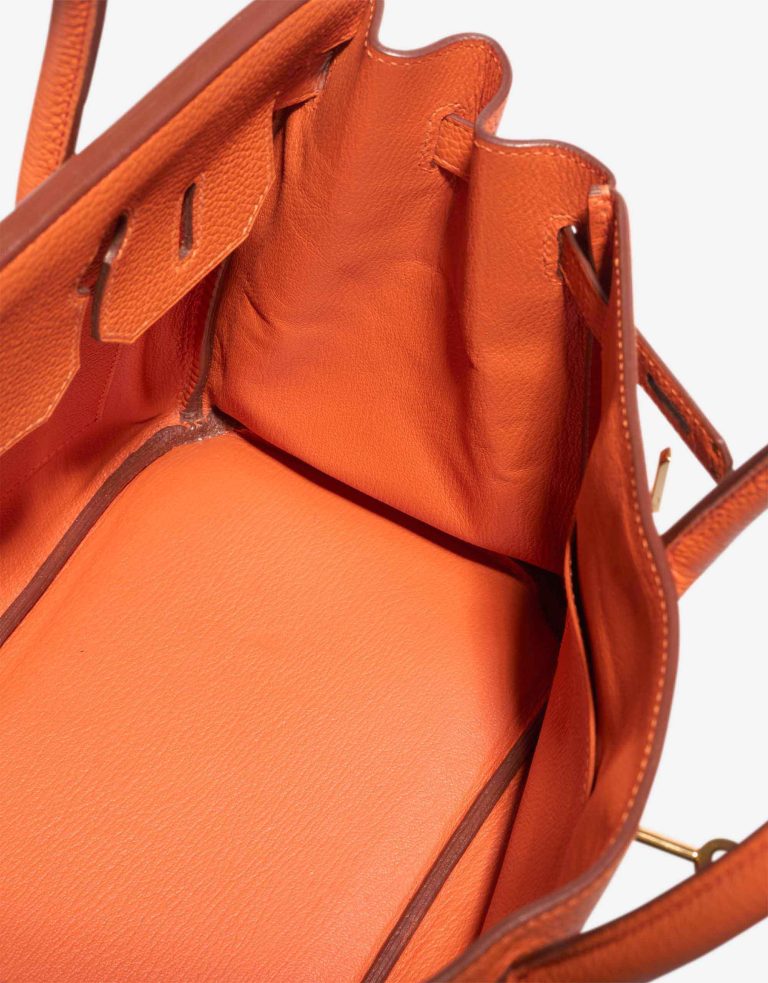 Hermès Birkin 30 Togo Orange Inside | Sell your designer bag