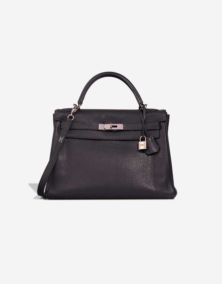 Hermès Kelly 32 Clémence Ardoise Front | Sell your designer bag