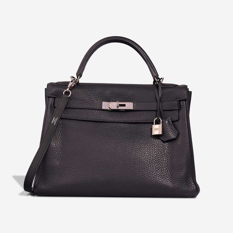 Hermès Kelly 32 Clémence Ardoise Front | Sell your designer bag